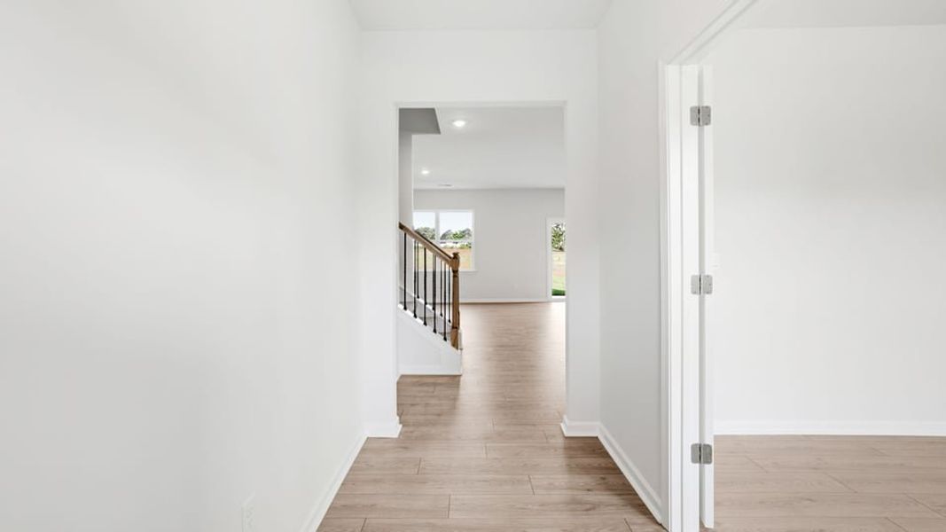 Spacious, unfurnished interior of a new home in Woodglen, Piedmont (Image 19). Spacious, unfurnished interior of a new home in Woodglen, Piedmont (Image 19).