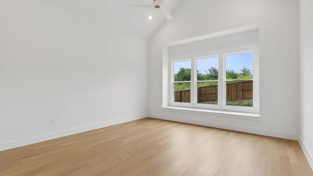 Spacious, unfurnished interior of a new home in Windsong Ranch 71' Series, Prosper (Image 18). Spacious, unfurnished interior of a new home in Windsong Ranch 71' Series, Prosper (Image 18).