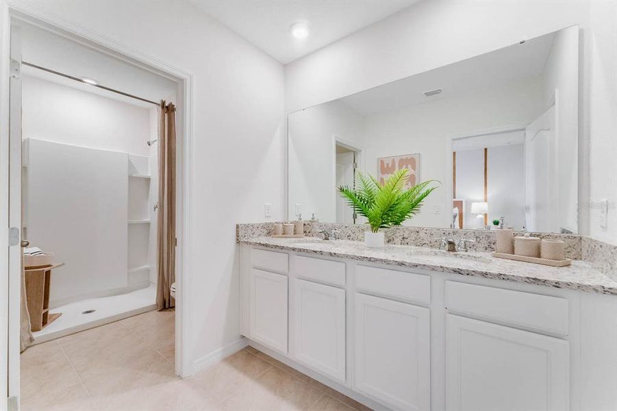 Furnished interior view inside a new home in Brentwood, Davenport (Image 7).