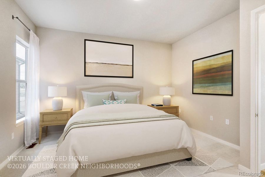 Furnished interior view inside a new home in , Fort Collins (Image 6).