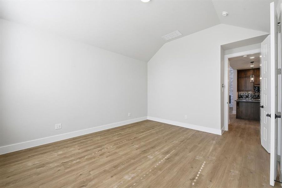 Spacious, unfurnished interior of a new home in Pecan Square: 40ft. lots, Northlake (Image 18).