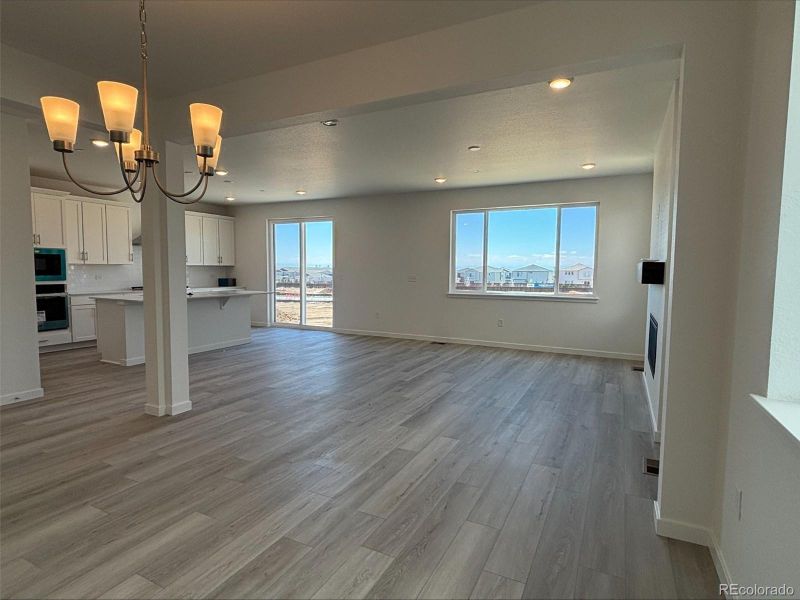 Spacious, unfurnished interior of a new home in Crossway at Second Creek, Commerce City (Image 29). Spacious, unfurnished interior of a new home in Crossway at Second Creek, Commerce City (Image 29).