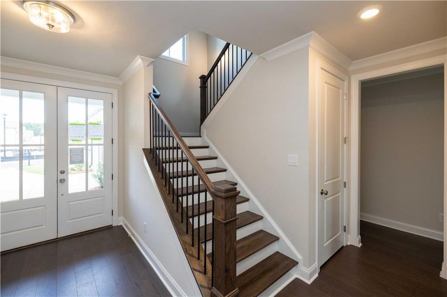 Spacious, unfurnished interior of a new home in Promenade at Sawnee Village, Cumming (Image 27).