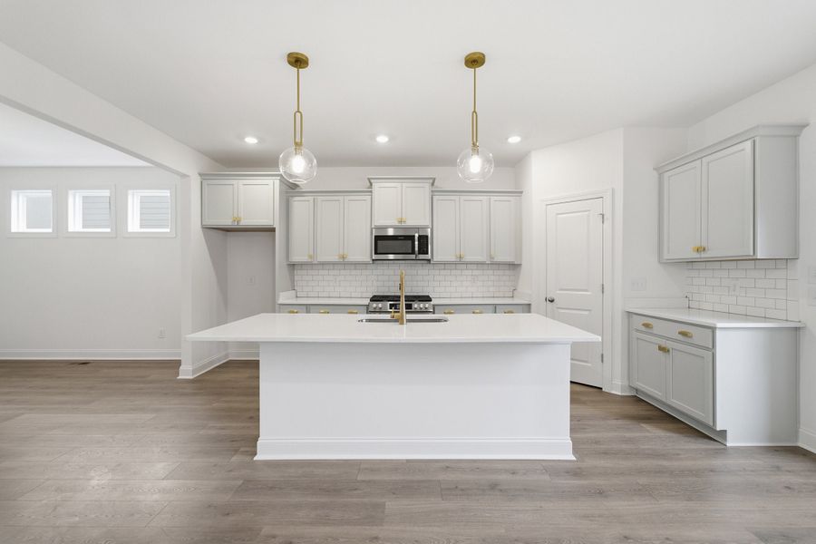 Furnished interior view inside a new home in The Retreat at Norman Farm, Hendersonville (Image 7).