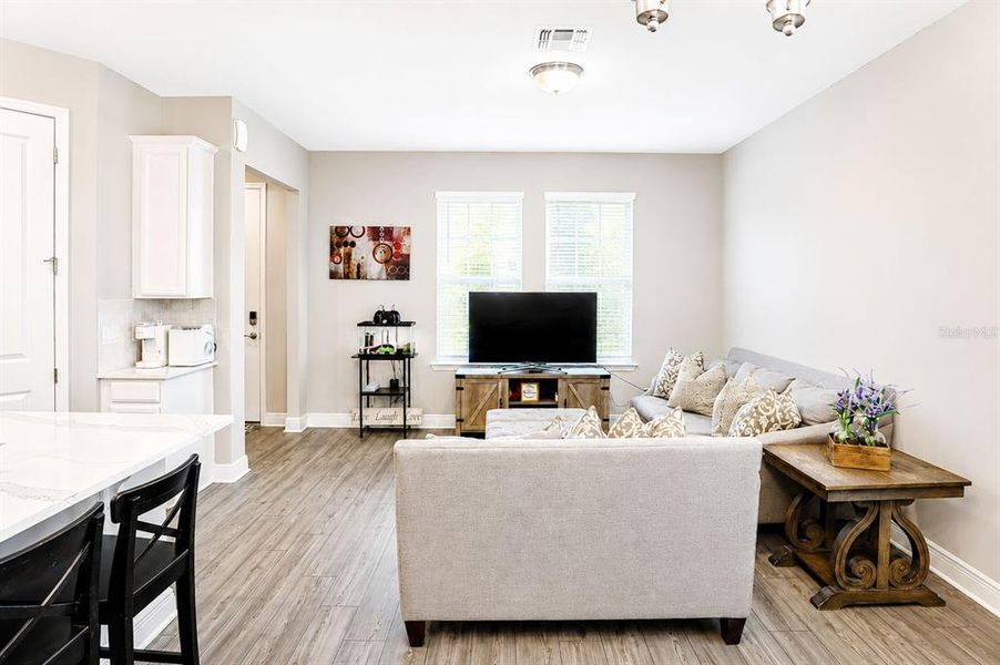 Furnished interior view inside a new home in Highland Ridge, Winter Garden (Image 16).