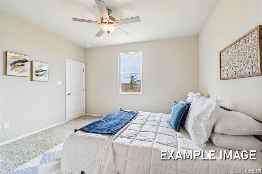 Furnished interior view inside a new home in Agave, San Antonio (Image 29).