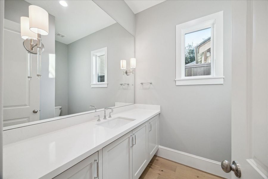 Furnished interior view inside a new home in , Houston (Image 10).