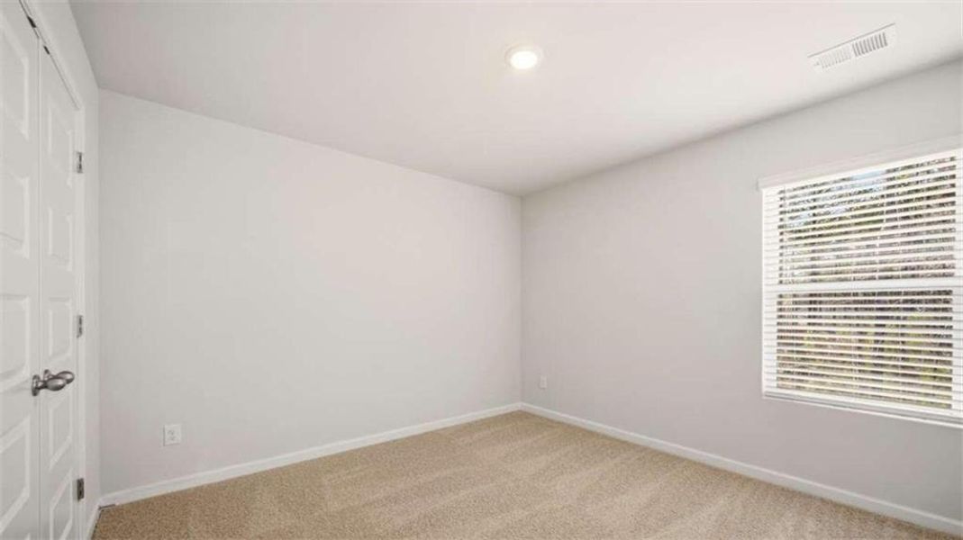 Spacious, unfurnished interior of a new home in Oakchase at Hampton, Hampton (Image 19). Spacious, unfurnished interior of a new home in Oakchase at Hampton, Hampton (Image 19).
