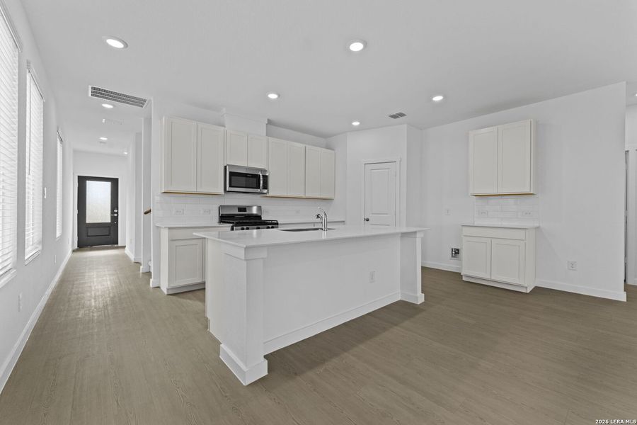 Furnished interior view inside a new home in Hightop Ridge, Converse (Image 5).