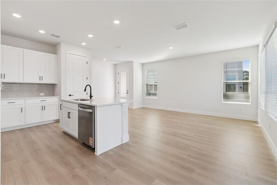 Furnished interior view inside a new home in North River Ranch – Townhomes, Parrish (Image 11).