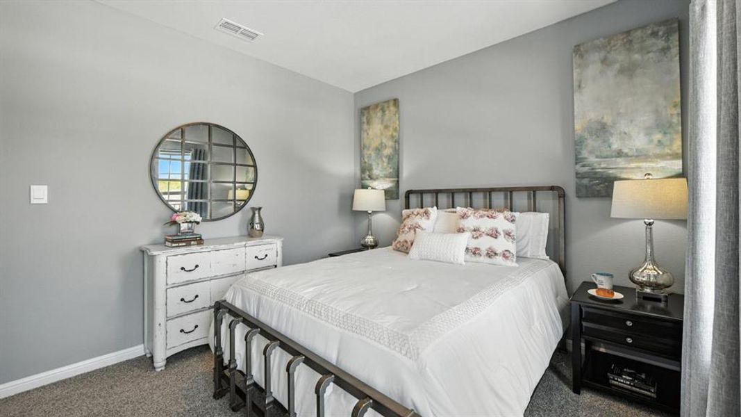 Furnished interior view inside a new home in Monarch at the Meadows, Ponder (Image 13).