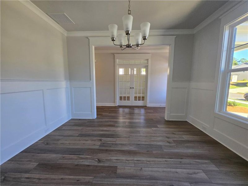 Spacious, unfurnished interior of a new home in Enclave at Logan Point, Loganville (Image 36).