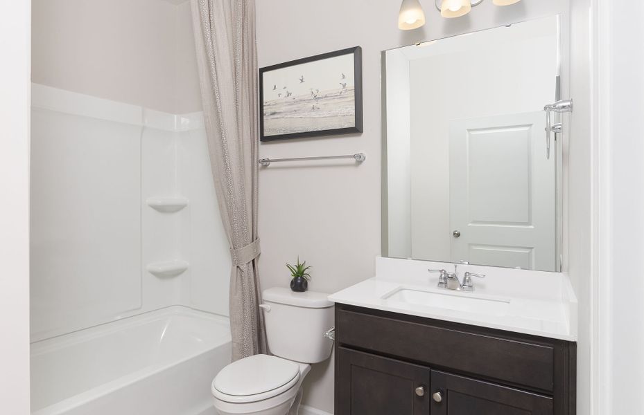 Furnished interior view inside a new home in Del Webb Charleston at Nexton, Summerville (Image 10).