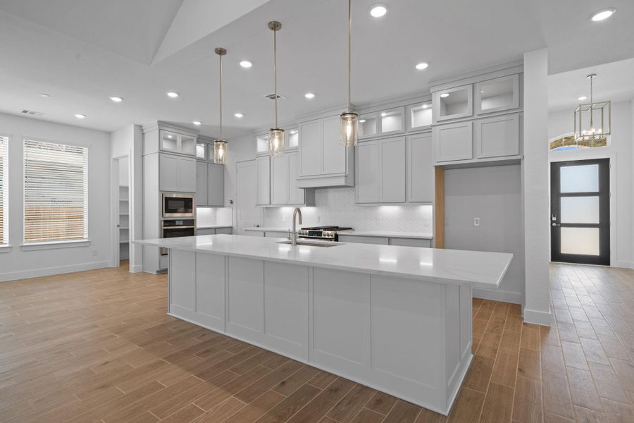 Furnished interior view inside a new home in Attwater, Waller (Image 6).