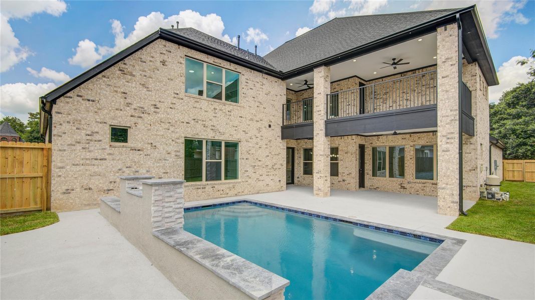 Exterior details and patio area of a home in , Spring (Image 29).