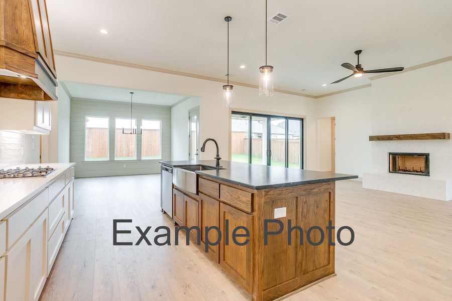 Representative furnished interior of a home built from the The Mansfield by Kenmark Homes in LeTara, Haslet (Image 8). Representative furnished interior of a home built from the The Mansfield by Kenmark Homes in LeTara, Haslet (Image 8).