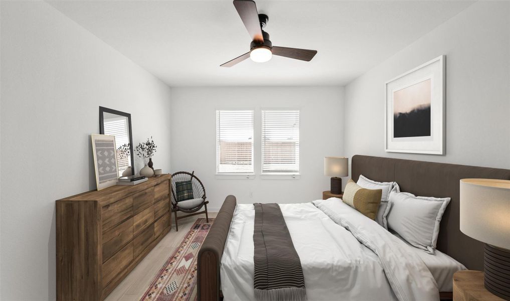 Spacious primary suite Spacious primary suite