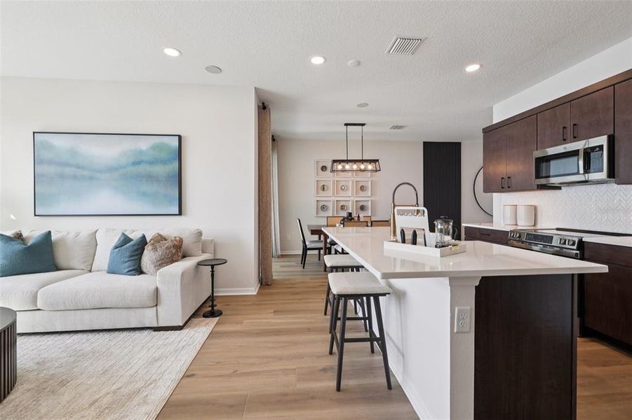 Furnished interior view inside a new home in Isla Mirada, San Antonio (Image 32).