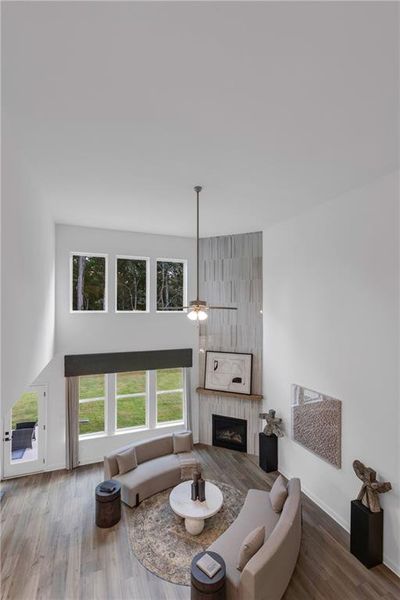 Furnished interior view inside a new home in Pickens Bluff, Hiram (Image 15).