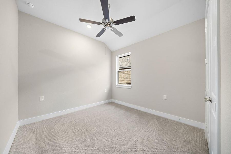 Representative unfurnished interior of a home built from the Sunflower by Caldwell Homes in The Highlands, Porter (Image 43). Representative unfurnished interior of a home built from the Sunflower by Caldwell Homes in The Highlands, Porter (Image 43).