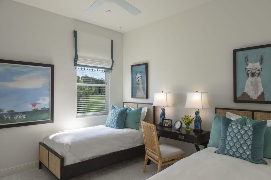 Representative furnished interior of a home built from the Savannah 2 by Neal Communities in Grand Park, Sarasota (Image 8).