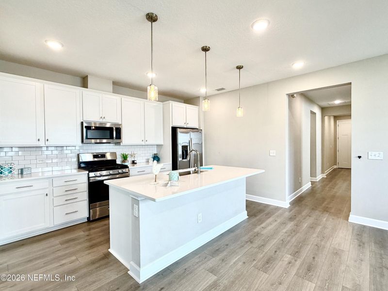 Furnished interior view inside a new home in Seasons at TrailMark, St. Augustine (Image 13).