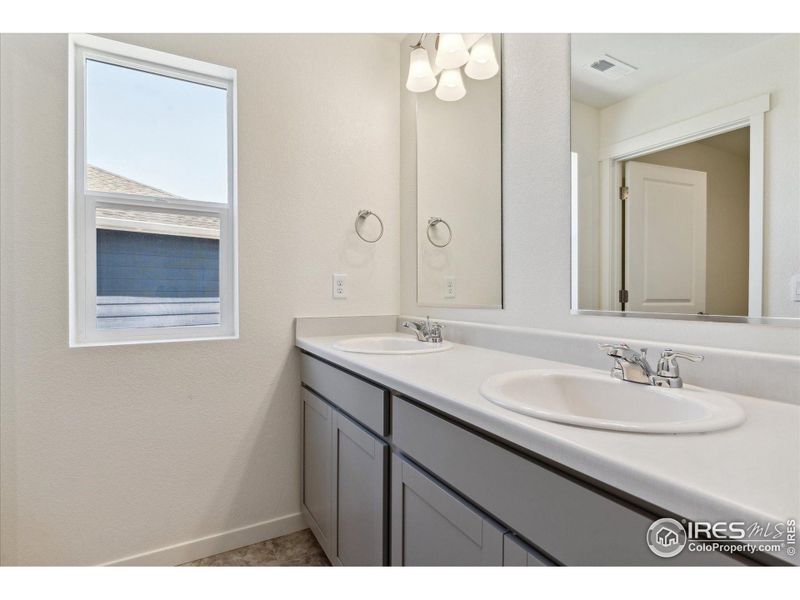 Furnished interior view inside a new home in Silver Peaks, Lochbuie (Image 11).