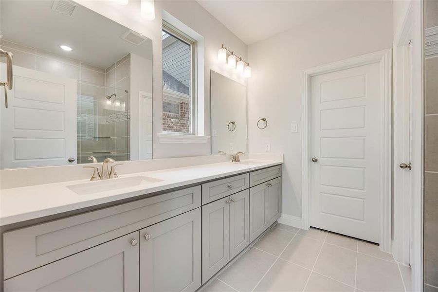 Furnished interior view inside a new home in Arbors at Legacy Hills, Celina (Image 8). Furnished interior view inside a new home in Arbors at Legacy Hills, Celina (Image 8).