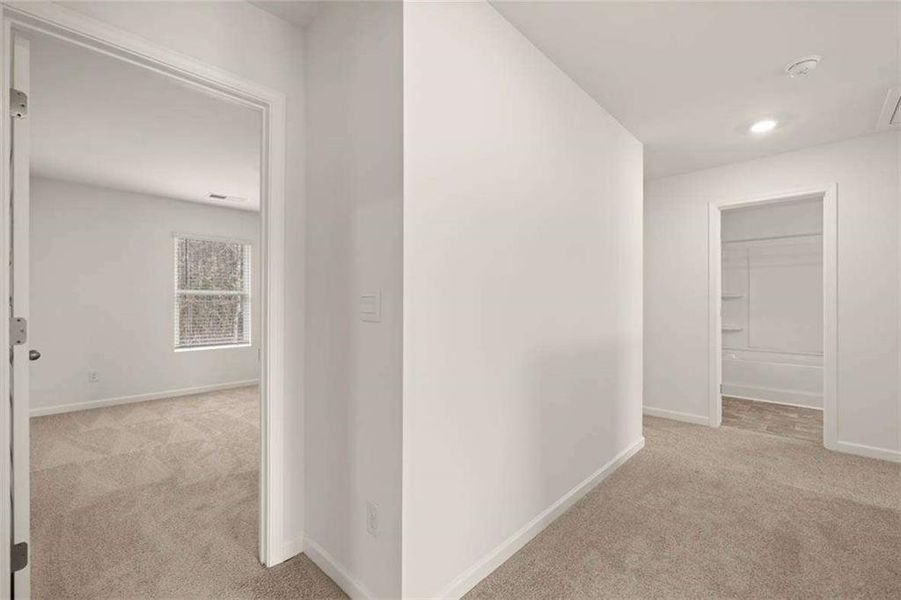 Spacious, unfurnished interior of a new home in Oakchase at Hampton, Hampton (Image 21).