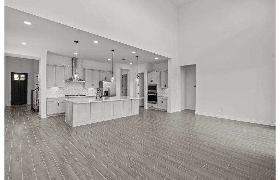Kitchen Overlooking Gathering Room Kitchen Overlooking Gathering Room