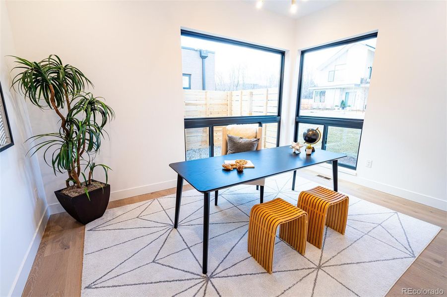 Furnished interior view inside a new home in , Boulder (Image 12). Furnished interior view inside a new home in , Boulder (Image 12).
