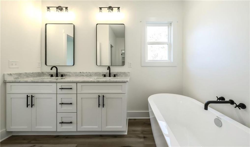 Furnished interior view inside a new home in , Bremen (Image 10).