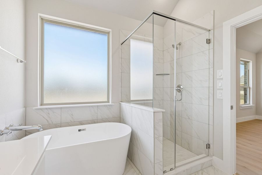 Representative furnished interior of a home built from the Halsted by Centre Living Homes in Ellis Ranch Estates, Waxahachie (Image 13).