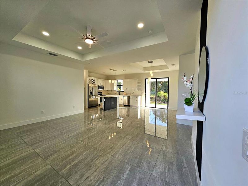 Furnished interior view inside a new home in , Lehigh Acres (Image 4).