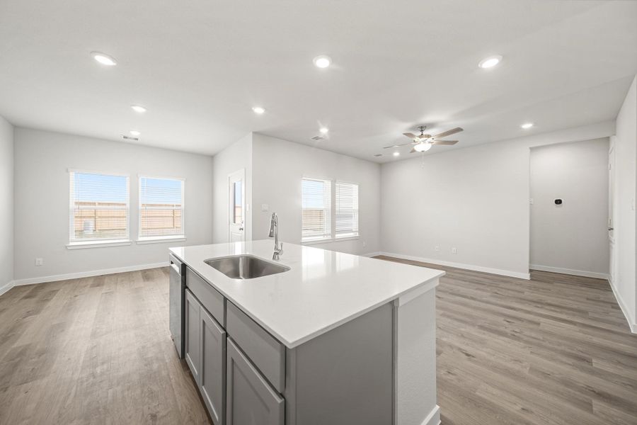 Furnished interior view inside a new home in Sunterra Lakes, Brookshire (Image 9).