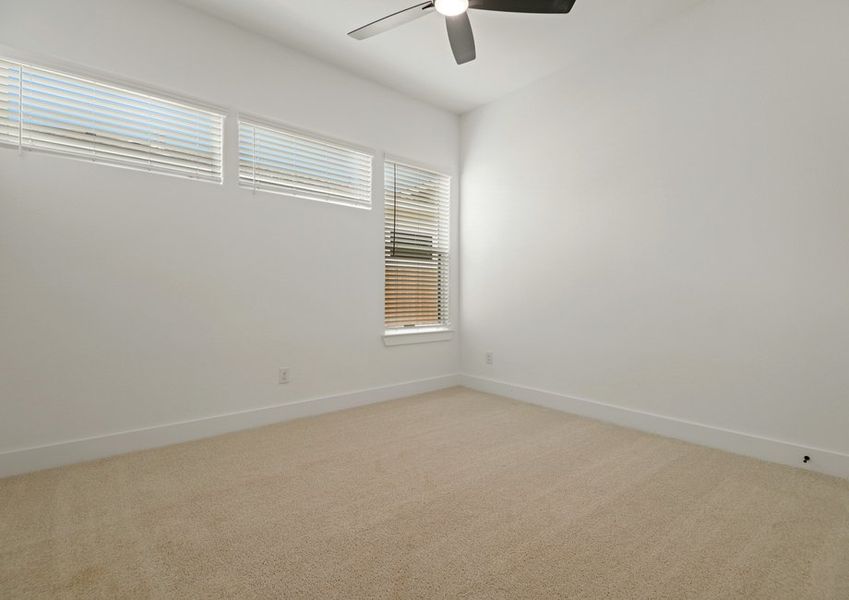 Spacious secondary bedrooms throughout.