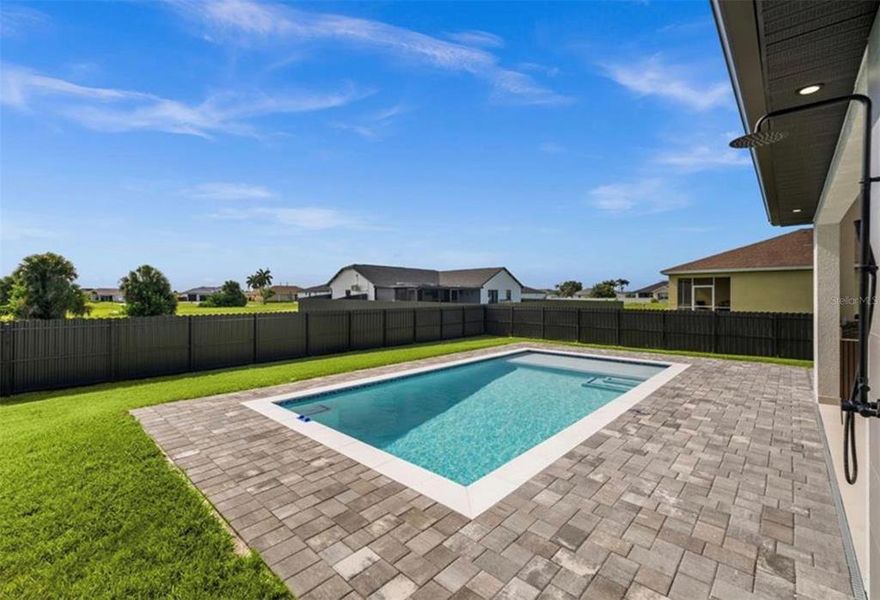 Exterior details and patio area of a home in , Cape Coral (Image 40). Exterior details and patio area of a home in , Cape Coral (Image 40).