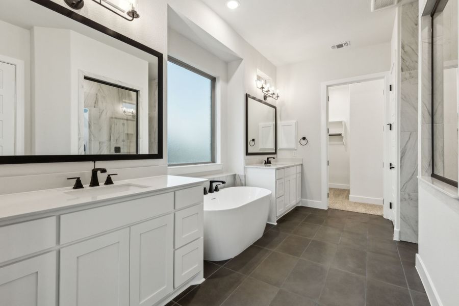 Representative furnished interior of a home built from the Valencia by Chesmar Homes in Lakeview Heights, Azle (Image 5). Representative furnished interior of a home built from the Valencia by Chesmar Homes in Lakeview Heights, Azle (Image 5).