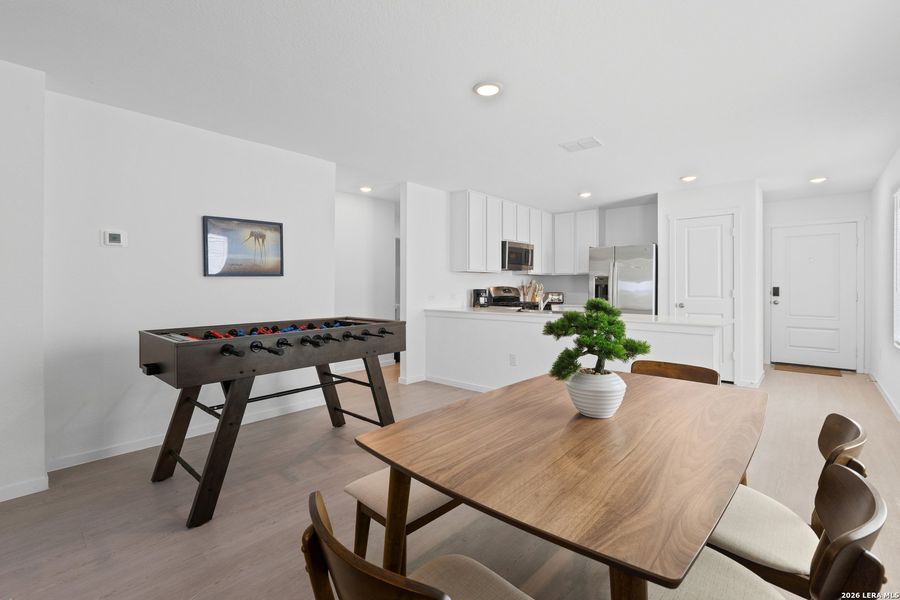 Furnished interior view inside a new home in Torian Village, San Antonio (Image 8).