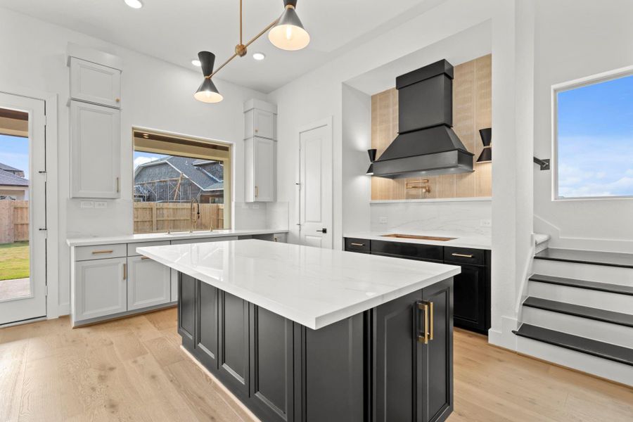 Furnished interior view inside a new home in Elyson 45' & 70', Katy (Image 10).