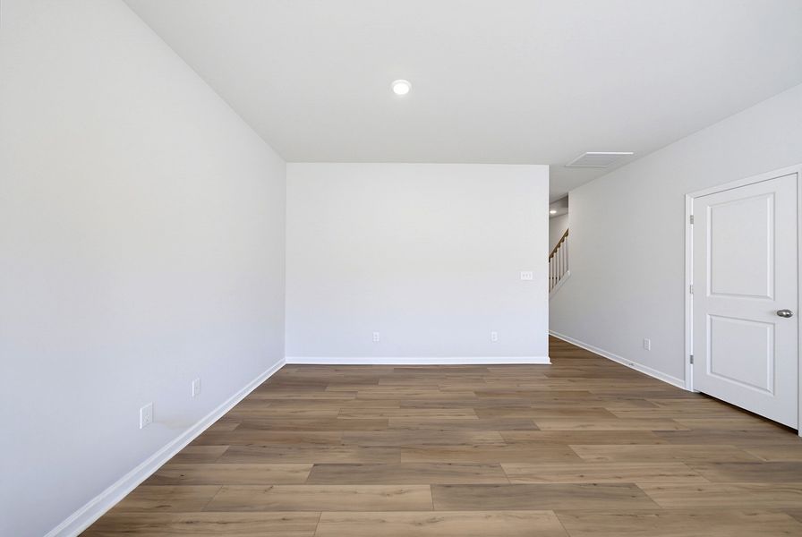 Spacious, unfurnished interior of a new home in Sweetbrier, Durham (Image 17).