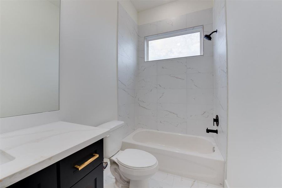 Secondary bathroom