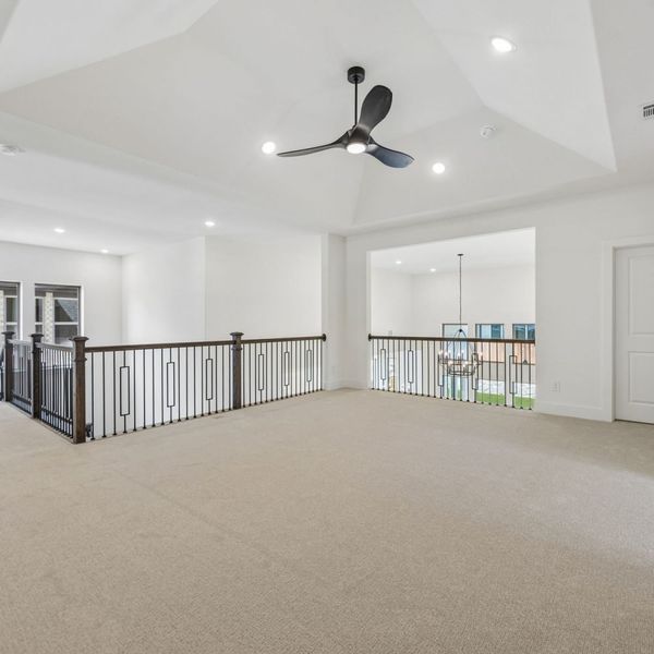 Spacious, unfurnished interior of a new home in The Parks at Wilson Creek, Celina (Image 62). Spacious, unfurnished interior of a new home in The Parks at Wilson Creek, Celina (Image 62).