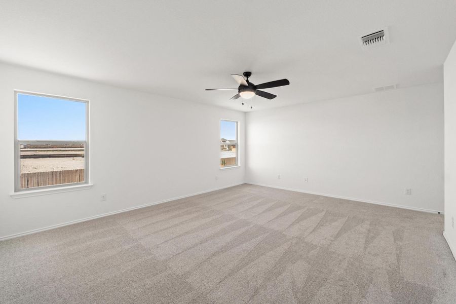Spacious, unfurnished interior of a new home in Salerno - Heritage Collection, Round Rock (Image 25).