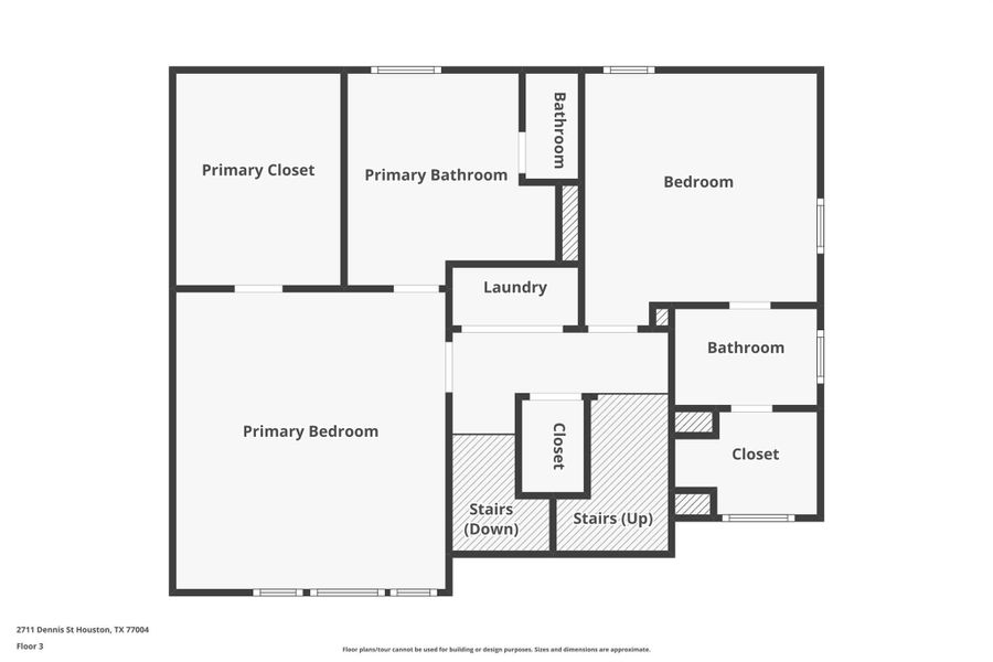 2D floor plan layout of this home in , Houston, TX (Image 4). 2D floor plan layout of this home in , Houston, TX (Image 4).