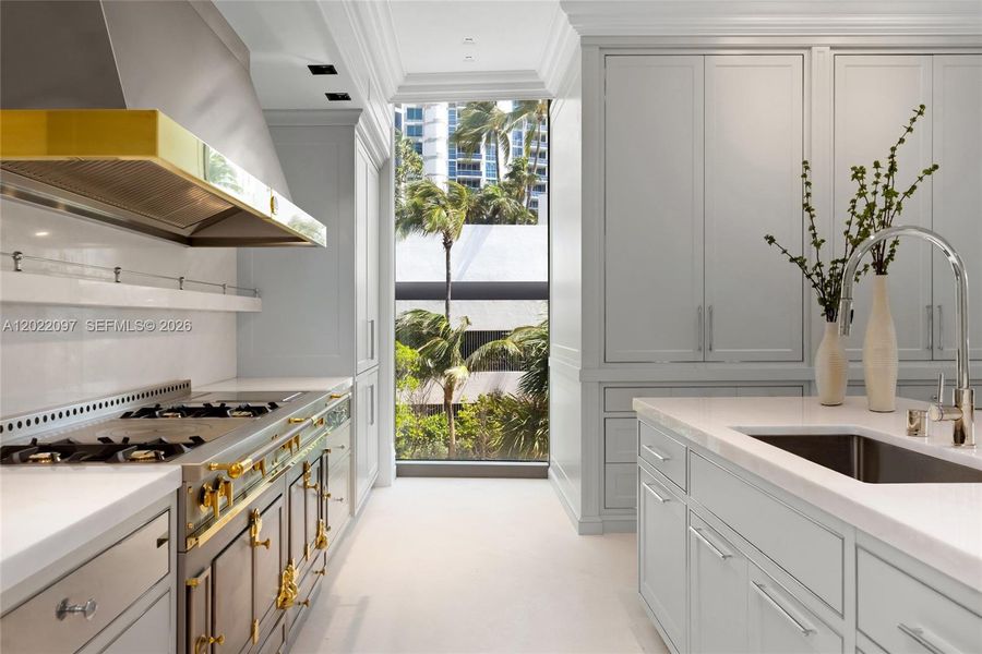 Furnished interior view inside a new home in , Sunny Isles Beach (Image 33).