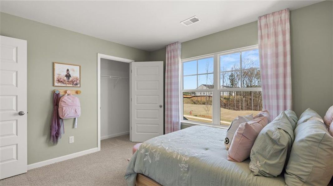Furnished interior view inside a new home in Kingston Ranch at Lake Oconee, Buckhead (Image 23).
