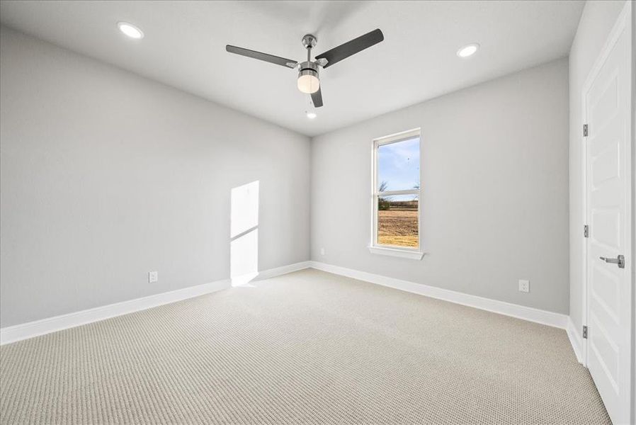 Spacious, unfurnished interior of a new home in , Godley (Image 25).
