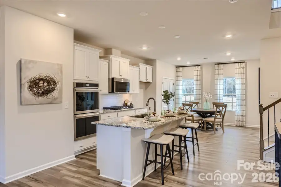 Furnished interior view inside a new home in , Mooresville (Image 5).