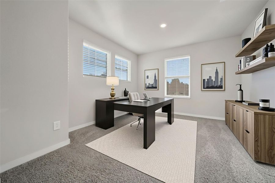 Furnished interior view inside a new home in Magnolia Place, Magnolia (Image 15).